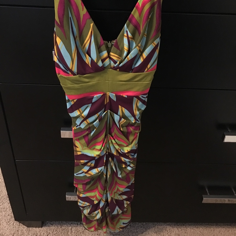 Nicole Miller cocktail dress.